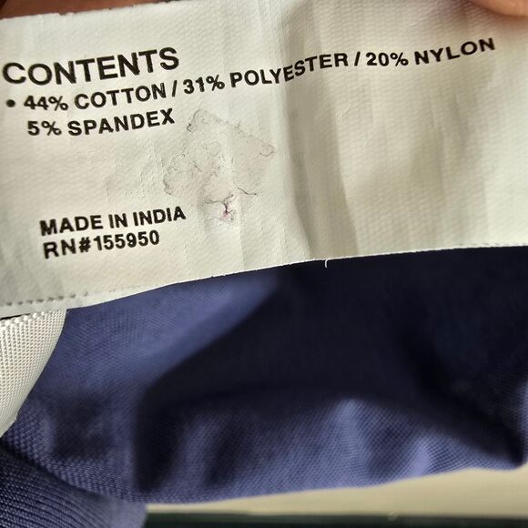 Greyson Short Sleeve Casual Minimalistic Cotton Blend Polo Shirt Small - Picture 7 of 7